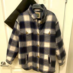 ✨AMERICAN EAGLE Sherpa Lined Flannel Jacket✨